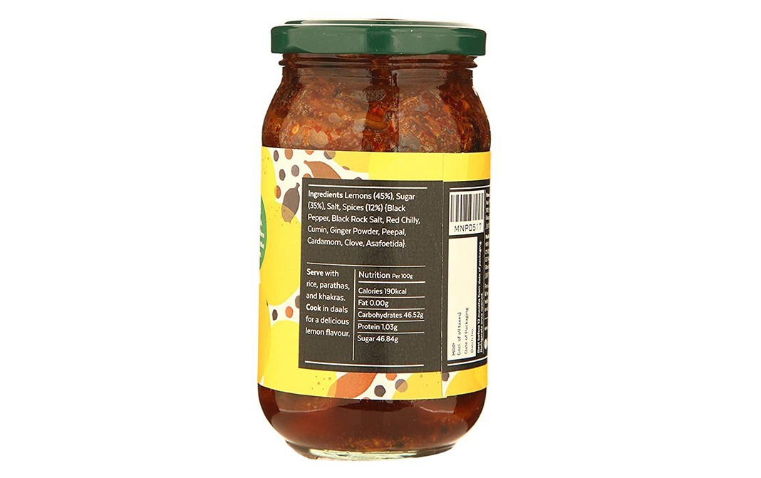 Aamra Meetha Nimbu Pickle    Glass Jar  470 grams
